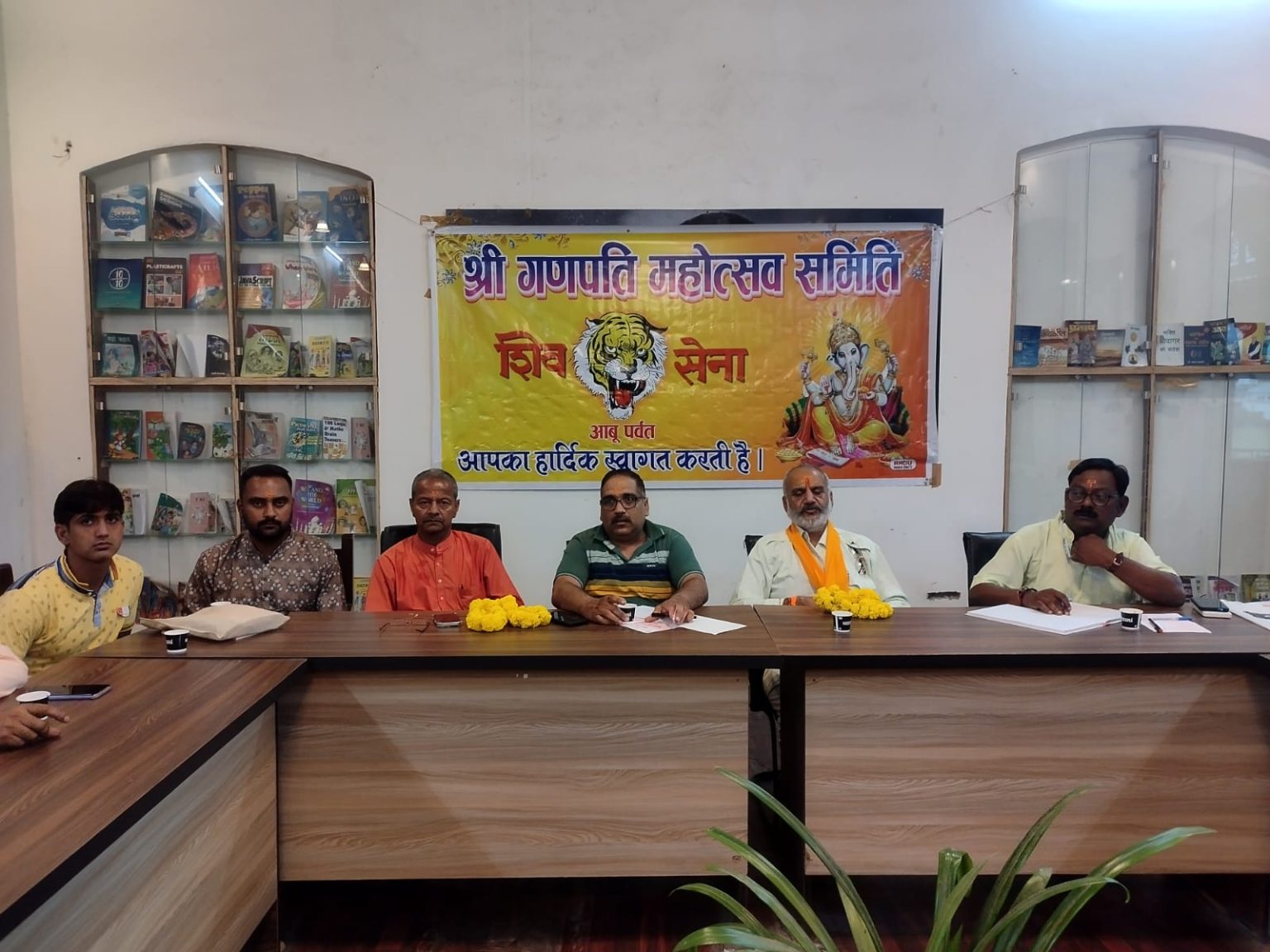 श्री गणपति महोत्सव समिति की बैठक हुई सम्पन्न, 5 दिवसीय गणपति महोत्सव मनाने की तैयारिया शुरू ।